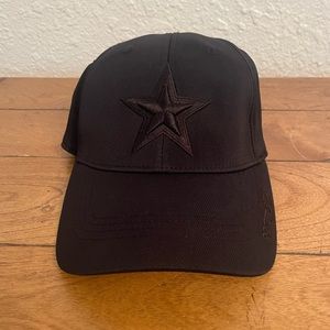 Dallas Cowboys NFL Football Team Black Baseball Cap Hat Men's Stretch Size L/XL